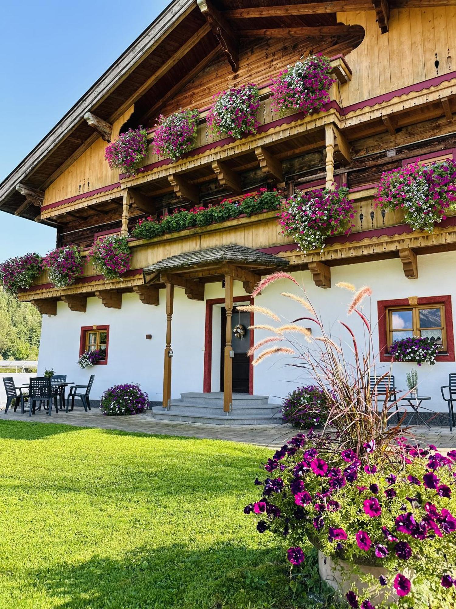 Ferienwohnung Steinernes Meer Мария Алм ам Щайнернен Мер Екстериор снимка