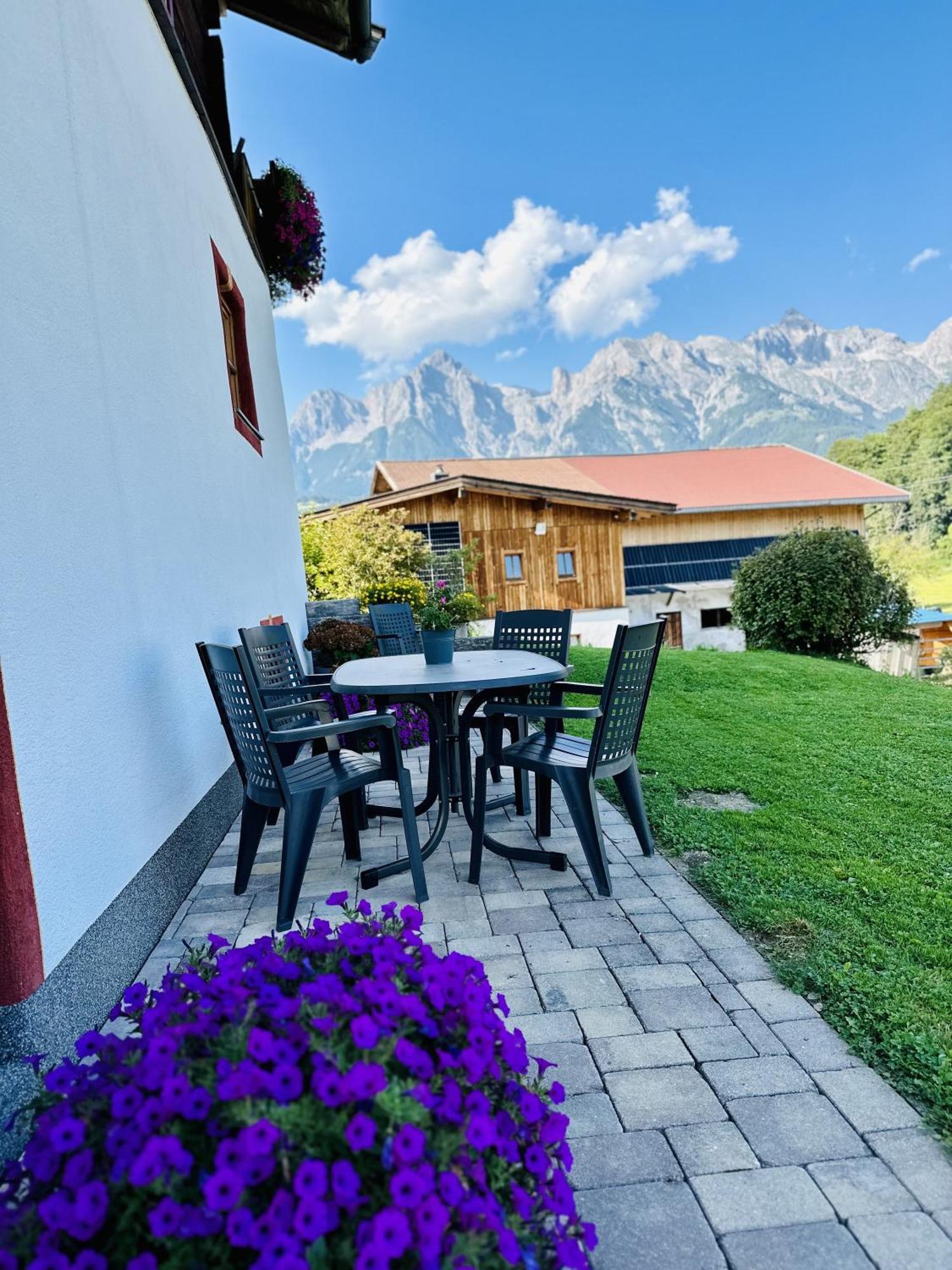 Ferienwohnung Steinernes Meer Мария Алм ам Щайнернен Мер Екстериор снимка